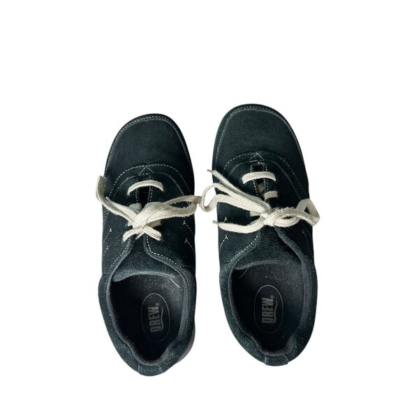 Drew Columbia Sneakers Balance Shoes Black Suede Women's 9.5 XW Cushion Support - Picture 11 of 16